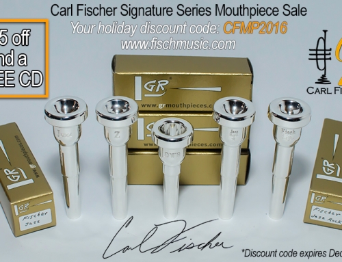 Carl Fischer Signature Series Mouthpieces Holiday Sale